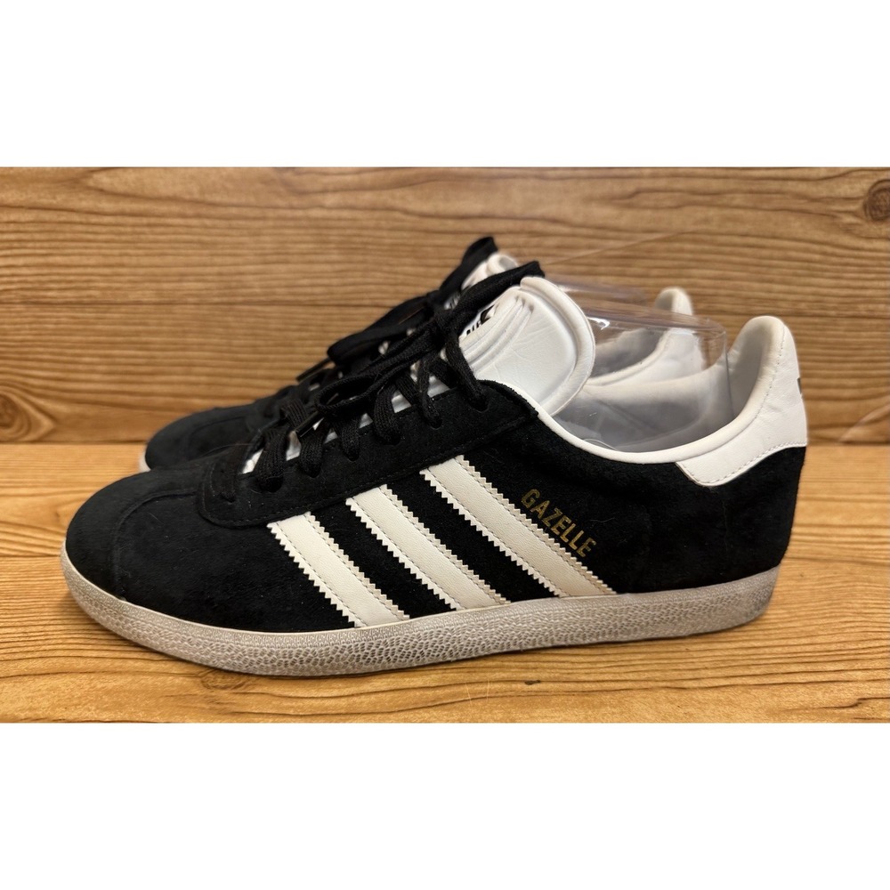 Adidas Gazelle Sneakers‎ Shoes Men's Size 7 Black/White
